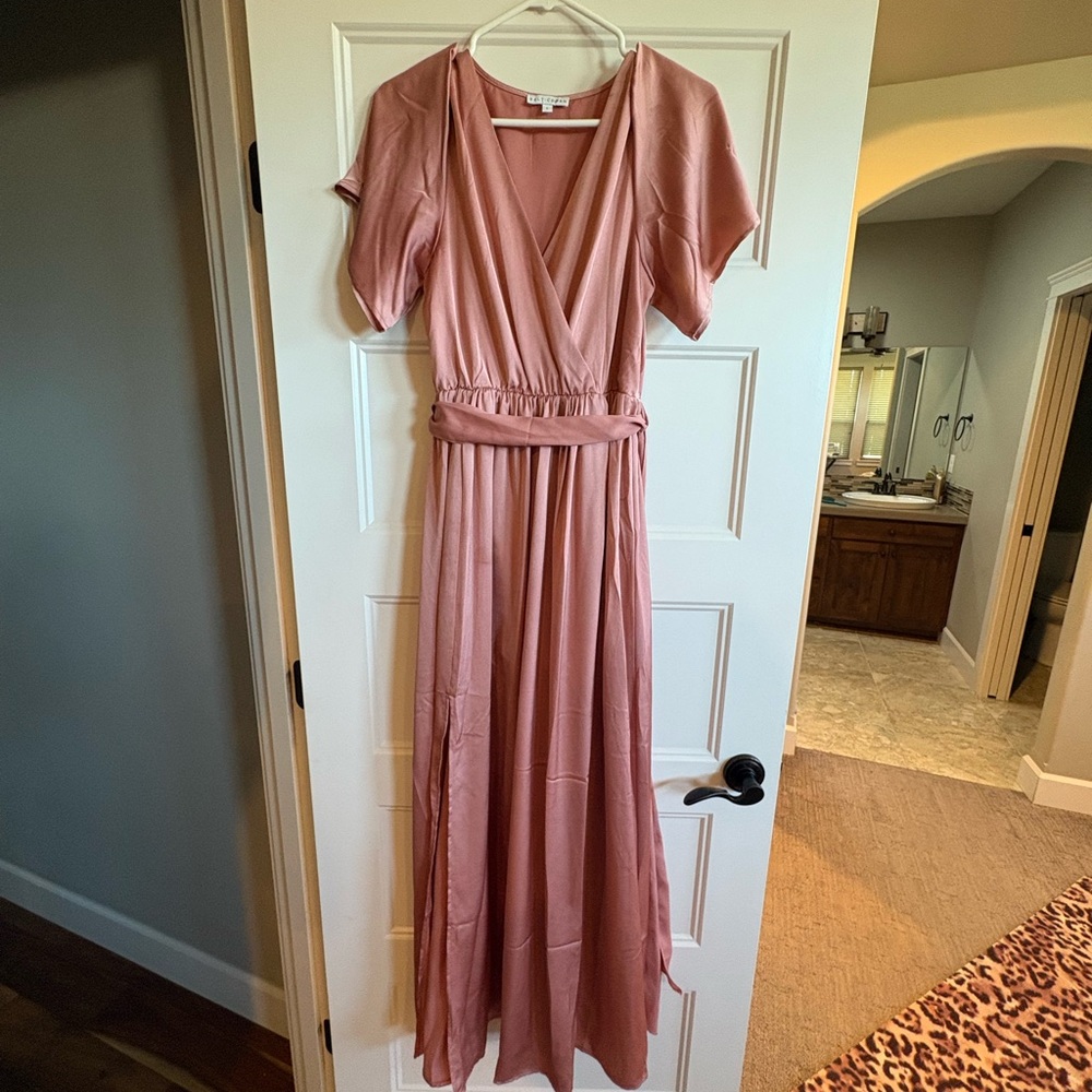 Baltic Born Blush Pink Maxi Dress